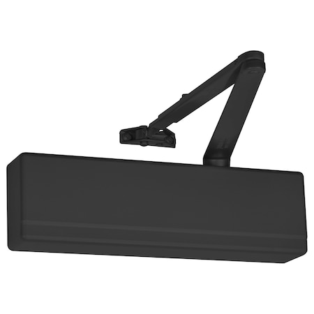 Sargent Manual, Hydraulic, 351 Surface Door Closers, Door Closer, Heavy Duty Interior and Exterior, Black 351-O TB ED